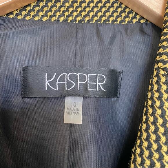 Kasper Black and Tan Blazer - Picture 7 of 10
